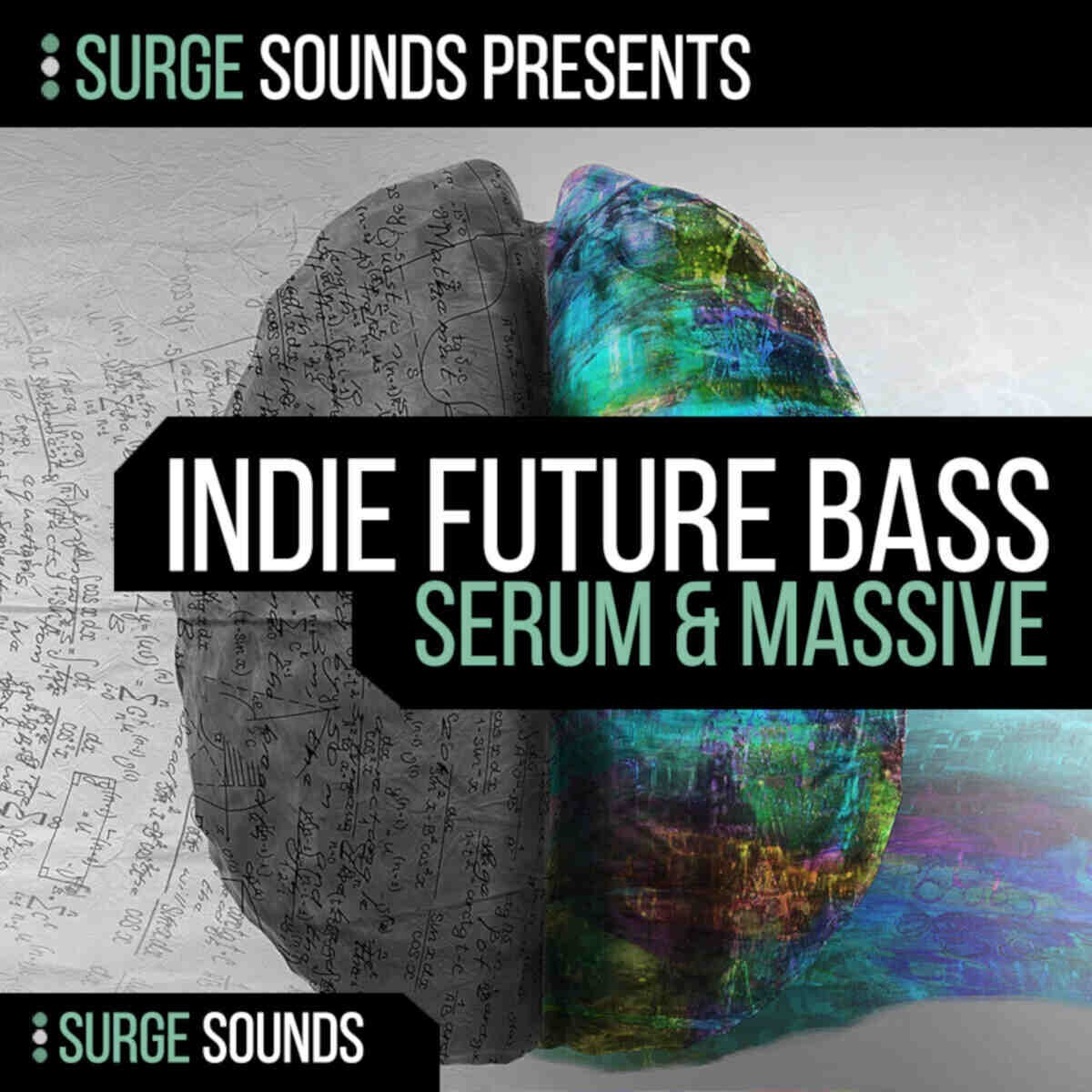 Surge Sounds - Indie Future Bass Sample Packs Software GUI Artwork
